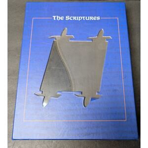 The Scriptures 2009 Edition Large Print PU Cover English Hebrew 11x8.5" w/Og Box